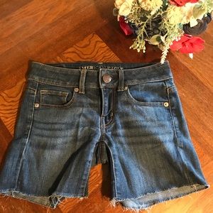 American eagle denim shorts
